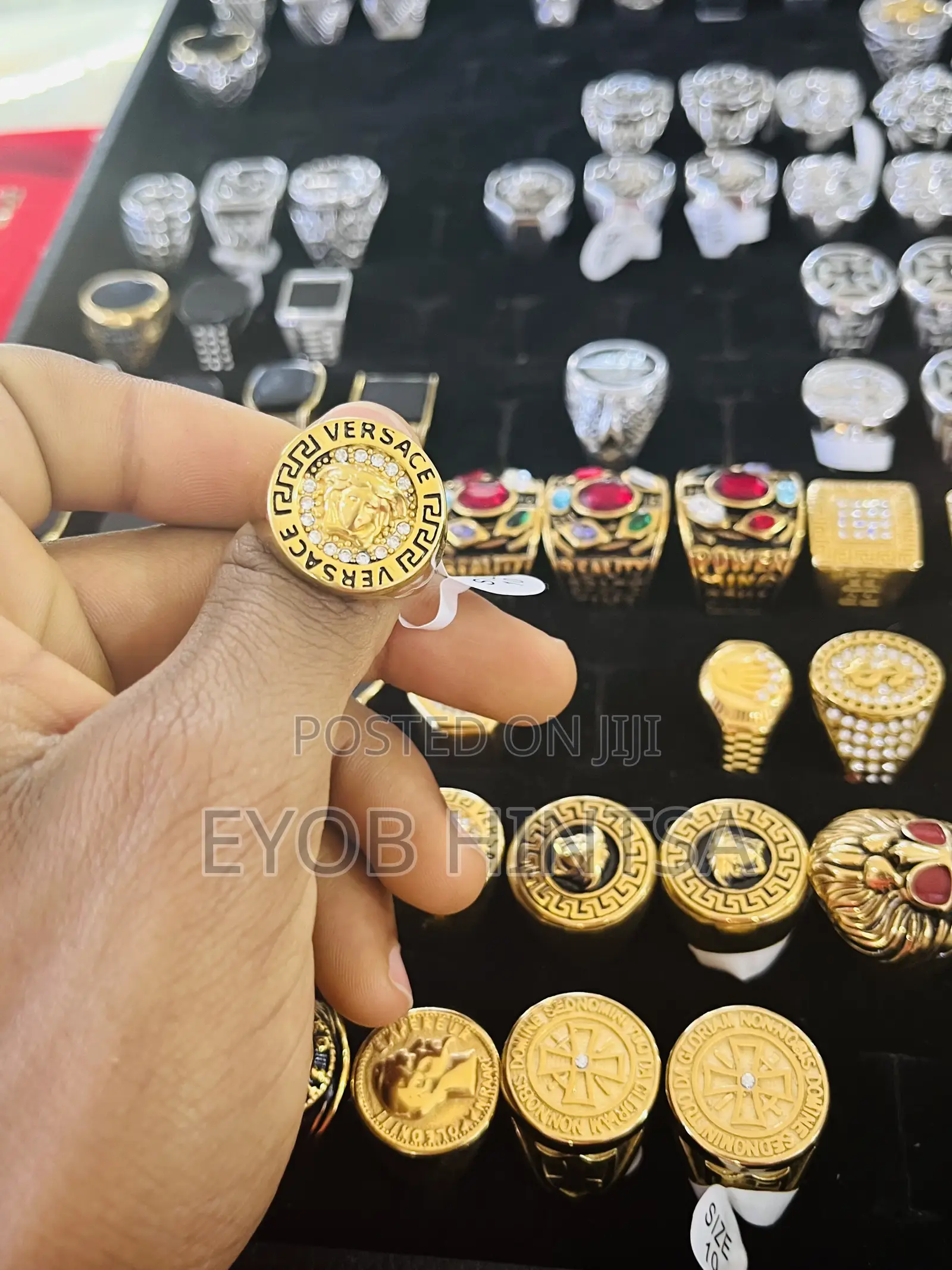 የወንዶች ቀለበቶች በብዛት በsingle