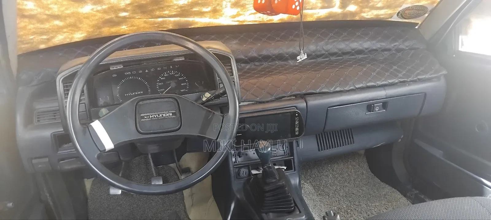 Hyundai Stellar 1987 Blue