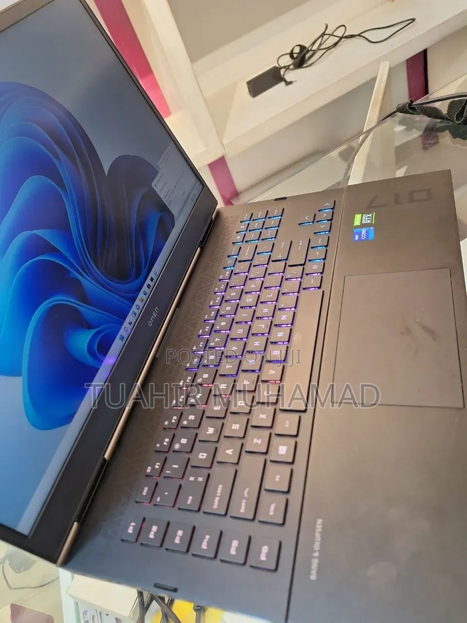 New Laptop HP Omen 17 16GB Intel Core i7 SSD 512GB