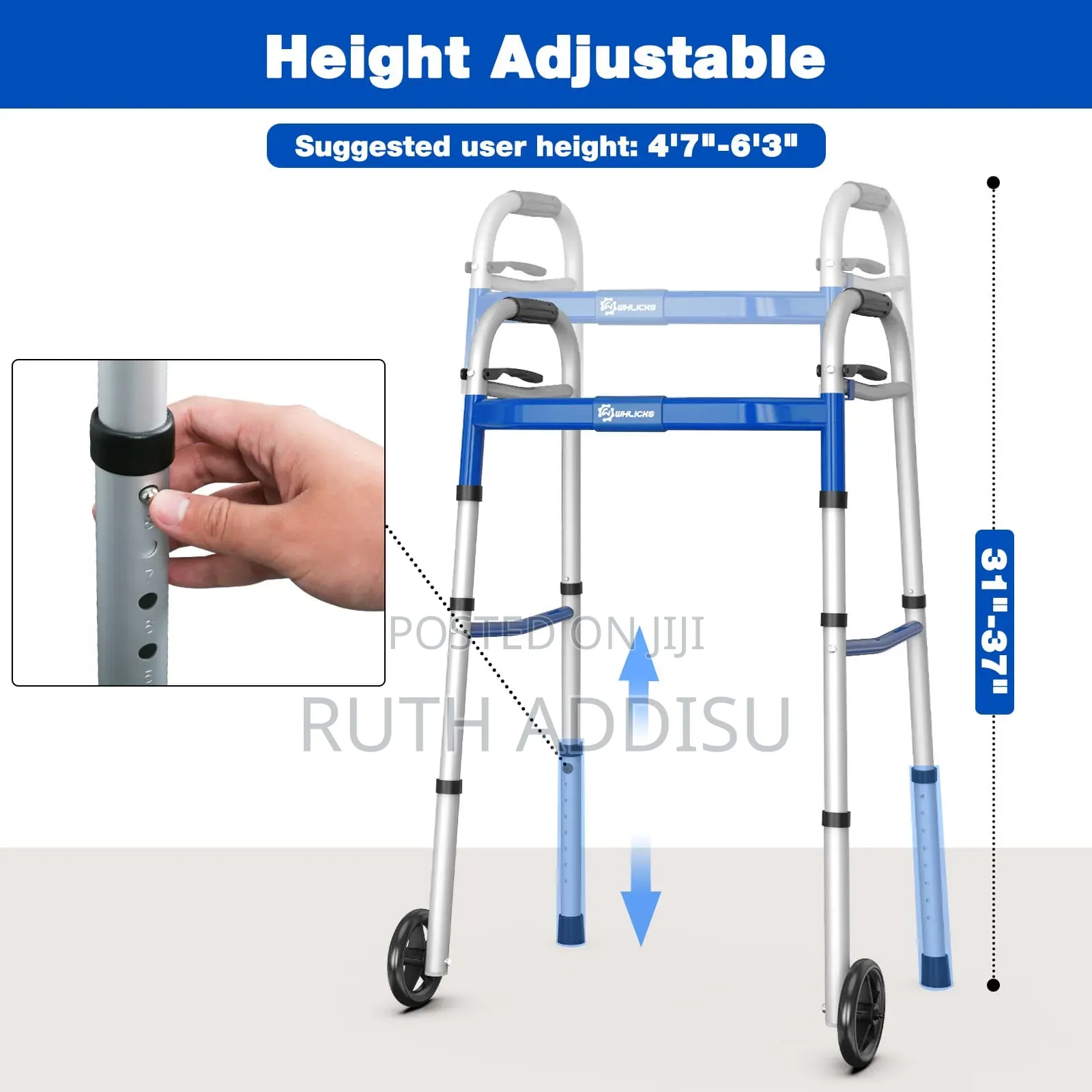 Buy Dyna Rehaid Walking Frame, 1 Count | 19 Minutes Delivery Walker