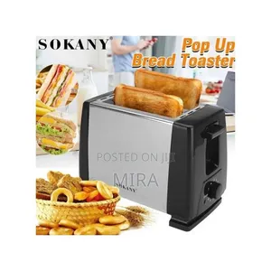 ጽድት ያለ Sokany Slice Toaster