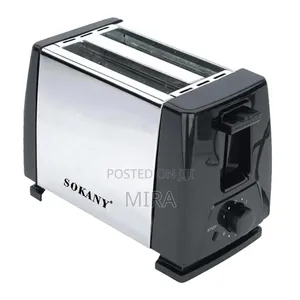 ጽድት ያለ Sokany Slice Toaster