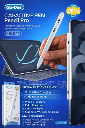 Go-Des Gd-P1126 Capacitive Pressure-Sensitive Pen