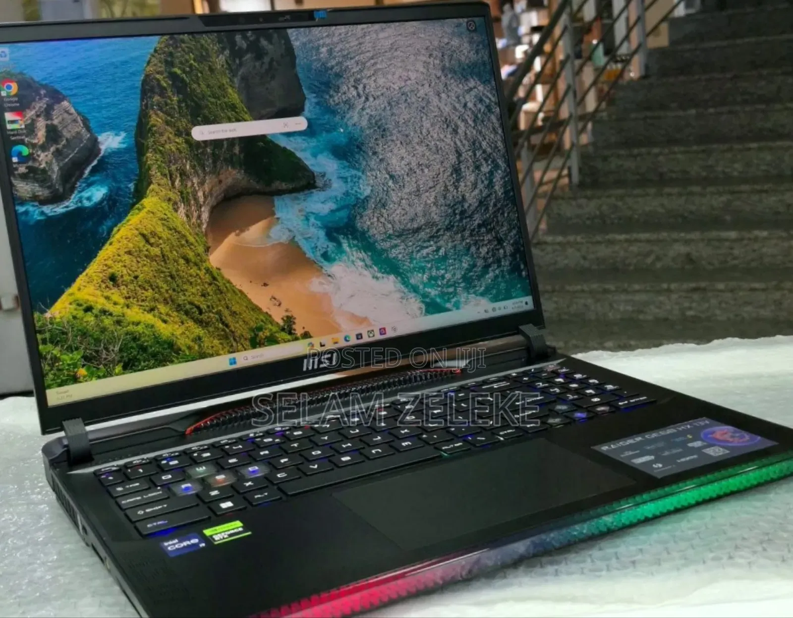 New Laptop MSI 32GB Intel Core i9 SSD 1T