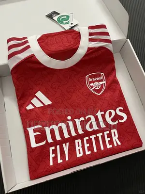 Arsenal Jersey – Clean Fit, Match Ready