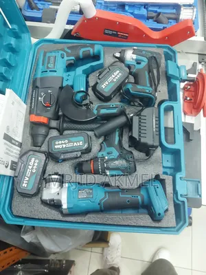 Edon 4 in 1 Tools 21v One Charger 3 Battery