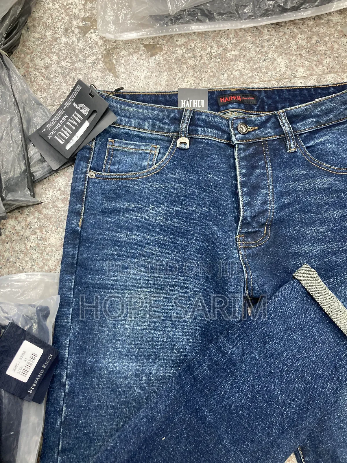 Haihui Moncler Denim Jeans