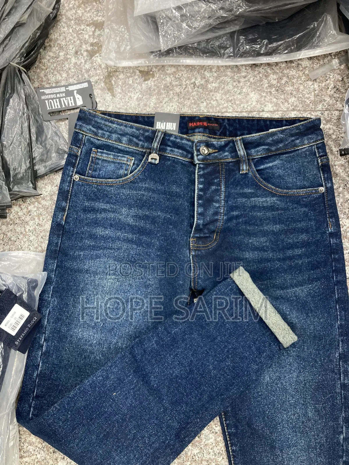 Haihui Moncler Denim Jeans