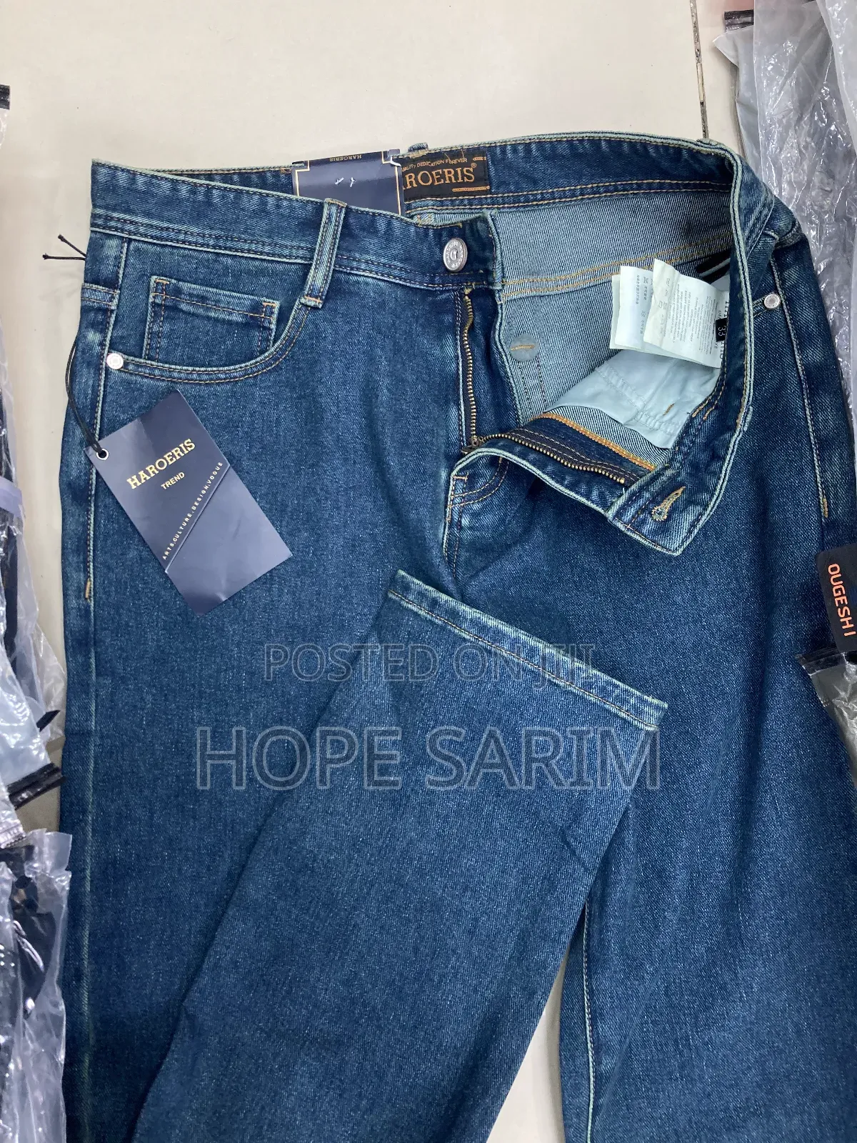 Haroeris Blue Denim Jeans