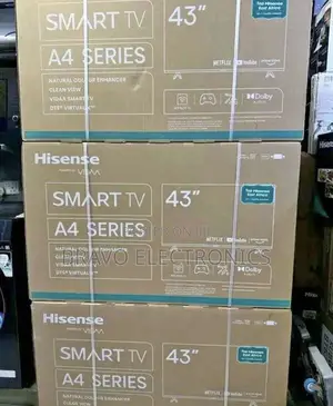 Hisense Tv 43” Uhd Tv New Model