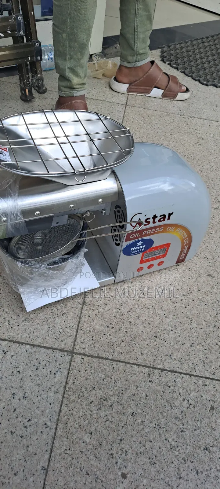 A Star Oil Press Machine