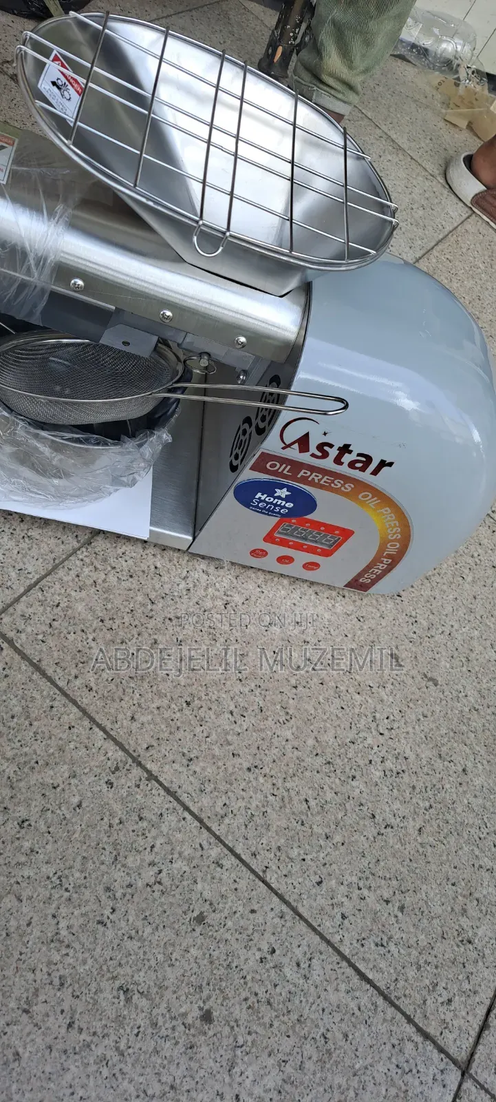 A Star Oil Press Machine