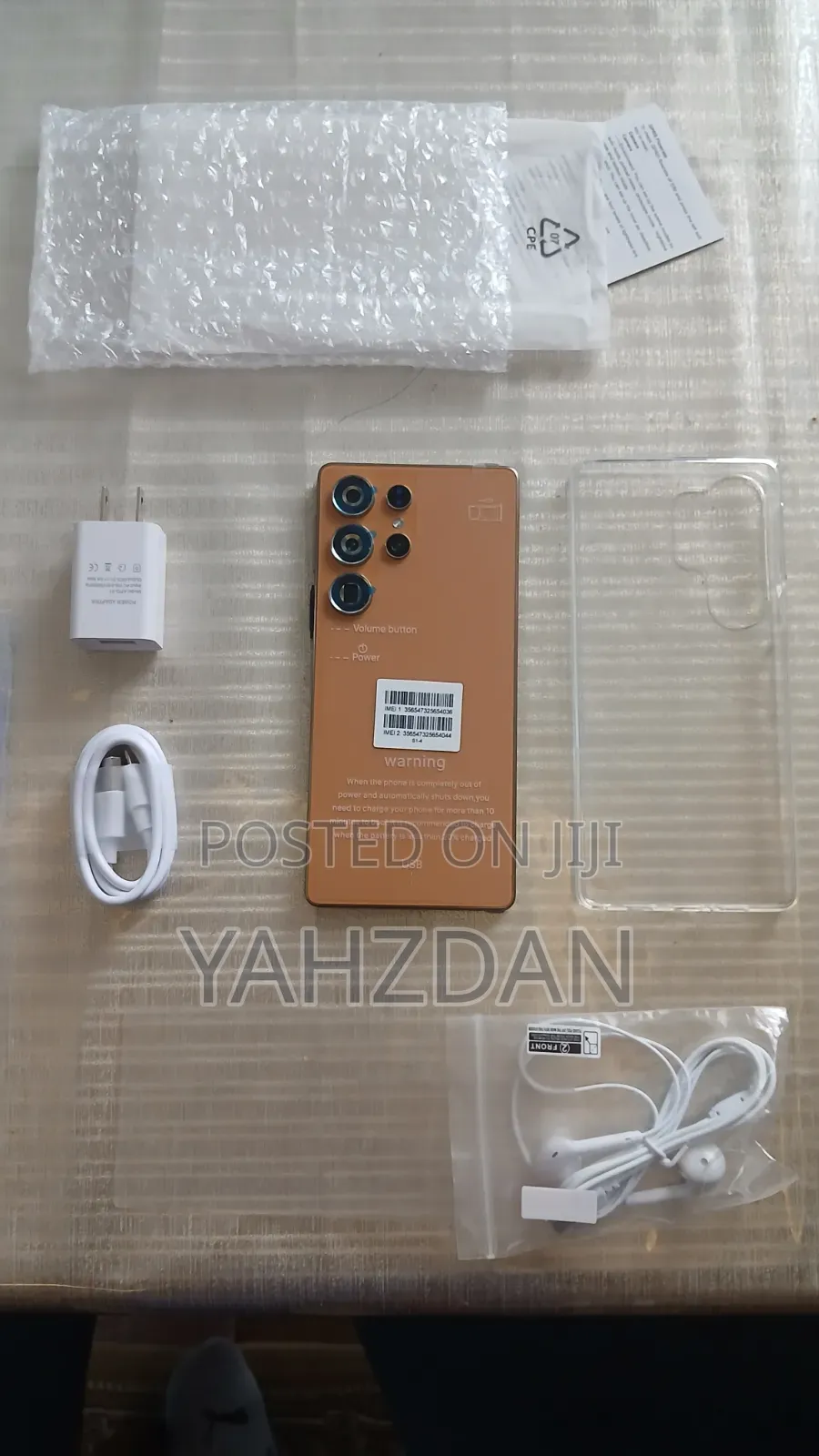 New Mobile Phone 256 GB Orange