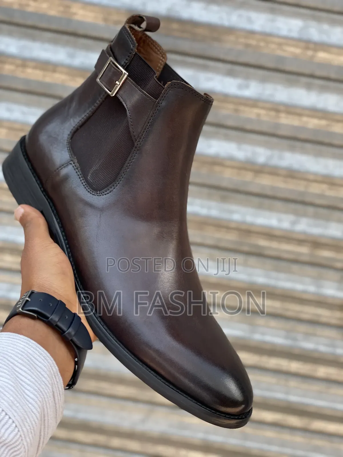 Anax Leather Chelsea Boots