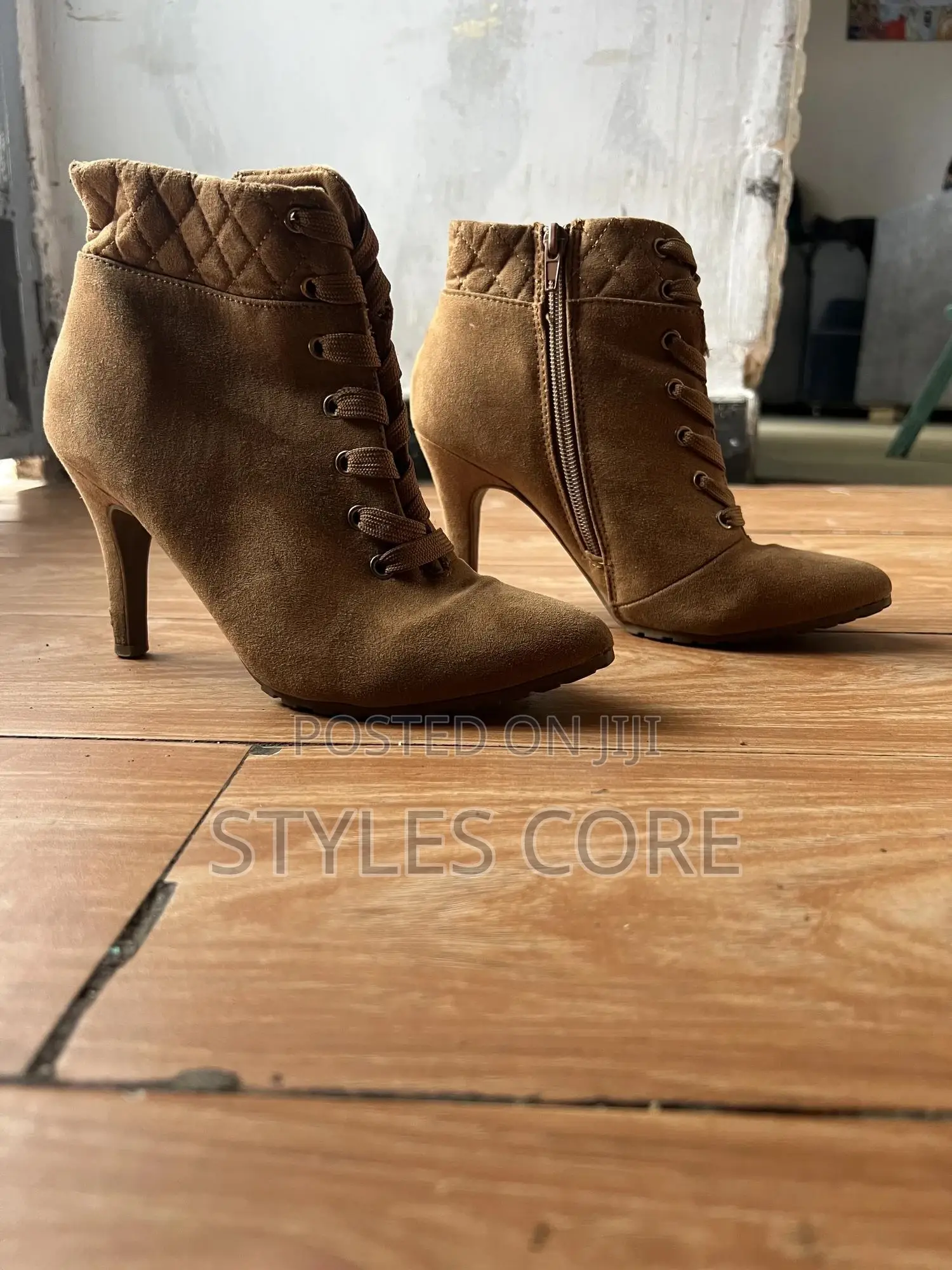 Women’S High Heeled Ankle Boots