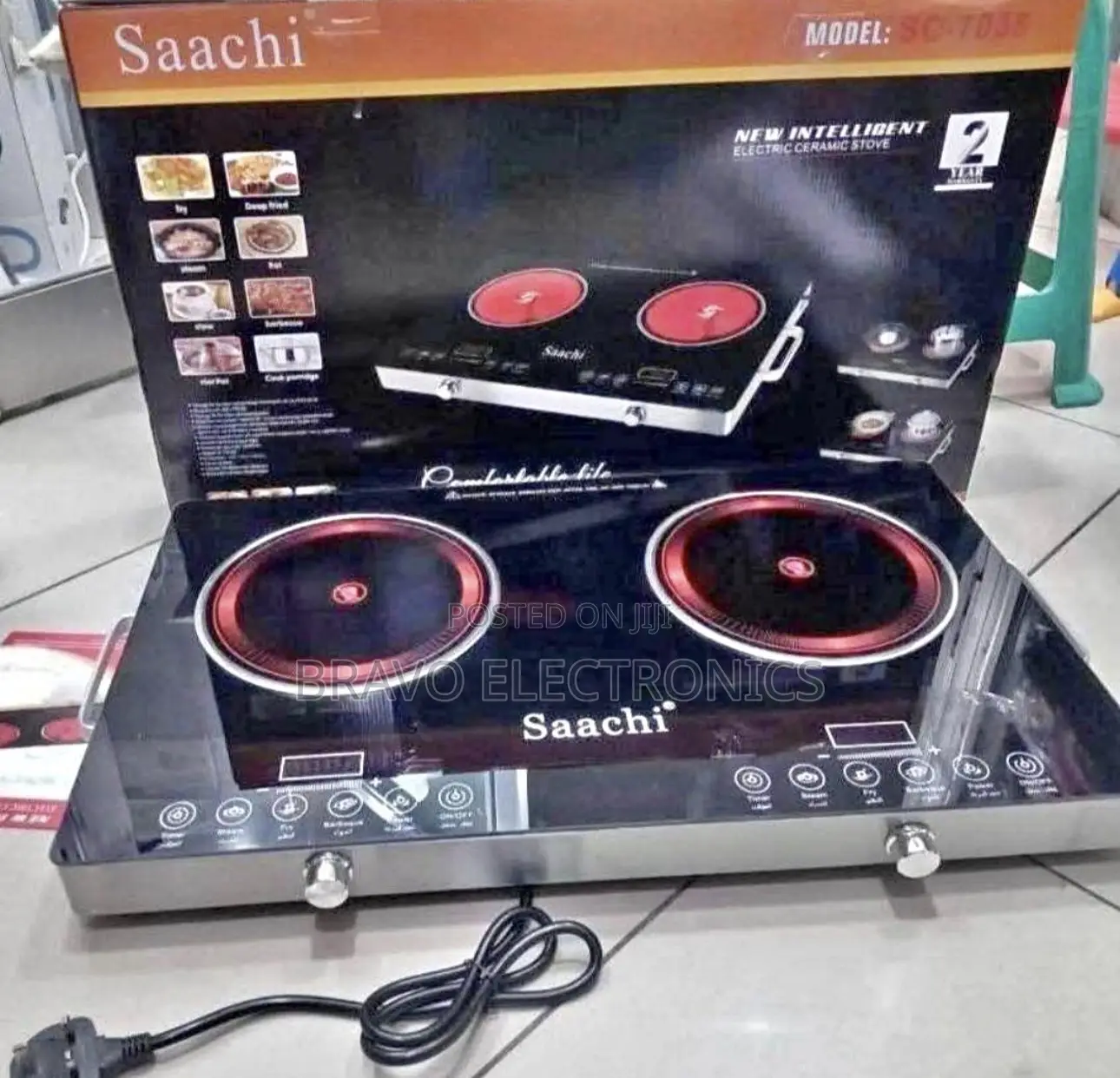 Saachi Touch Stove Digital