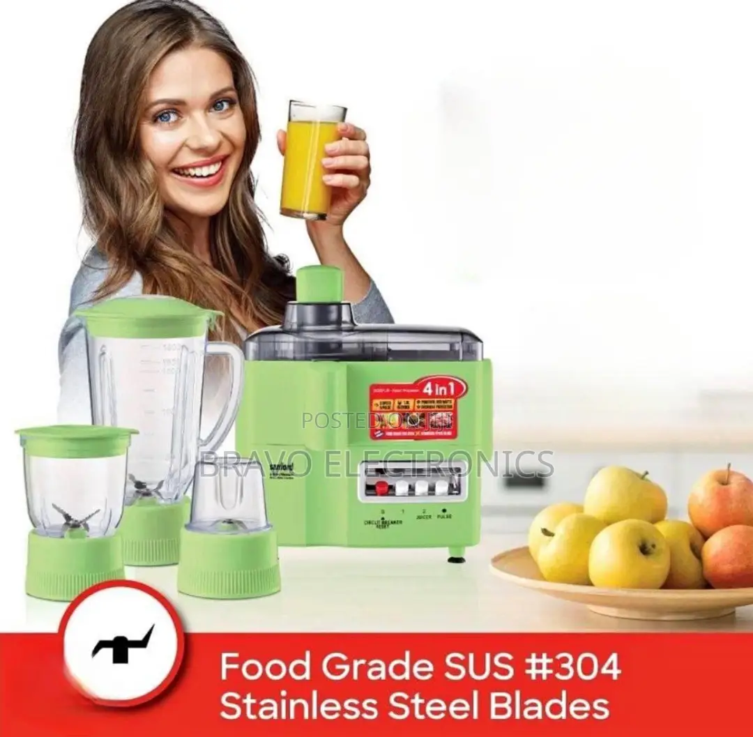 Sanford 4-in-1 Food Processor – Blender | Grinder | Juicer | Chopper