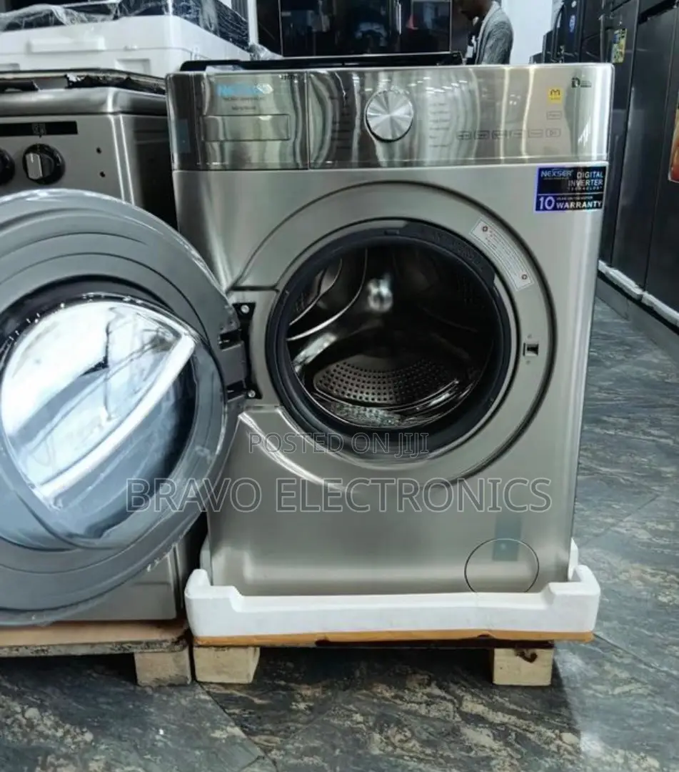 Nexser Washing Machine – 10kg | Front Load | Full Automatic
