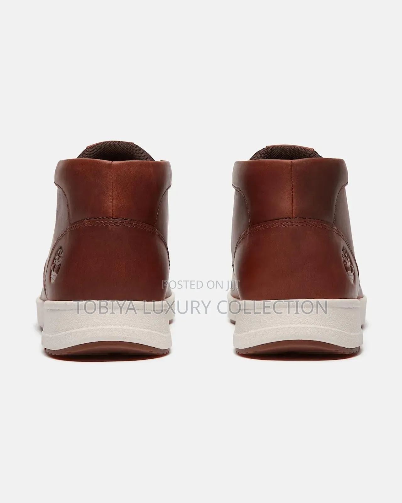 Timberland Parker Street Mid Lace Up Boots, Brown Patent Leather