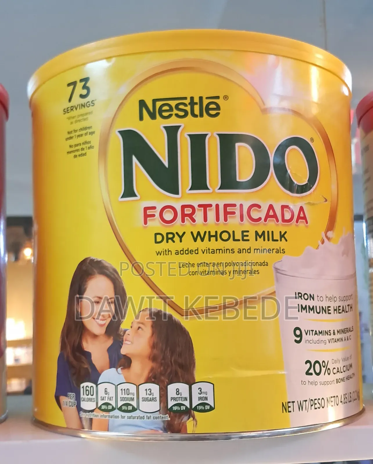 Nido 1+ From Usa and Nido for Adult
