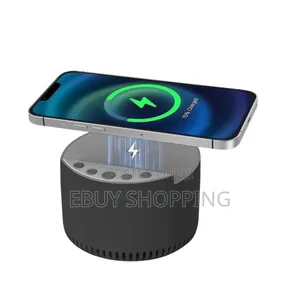 Rovik 3-in-1 Bluetooth Speaker With Sleep Machine Wireless Charger