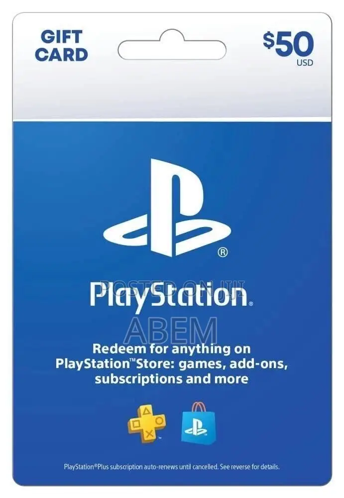 Playstation Gift Card