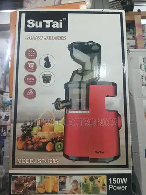 Juicer Sutai Slow (Model: St-1685). Technology: Uses Slow-Speed