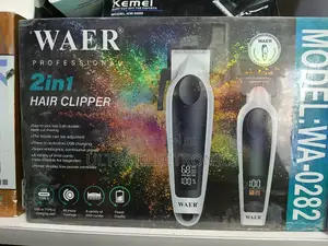 የፀጉር ማሽን Waer Professional 2-in-1 Hair Clipper. Features: