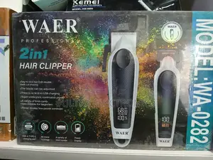 የፀጉር ማሽን Waer Professional 2-in-1 Hair Clipper. Features:
