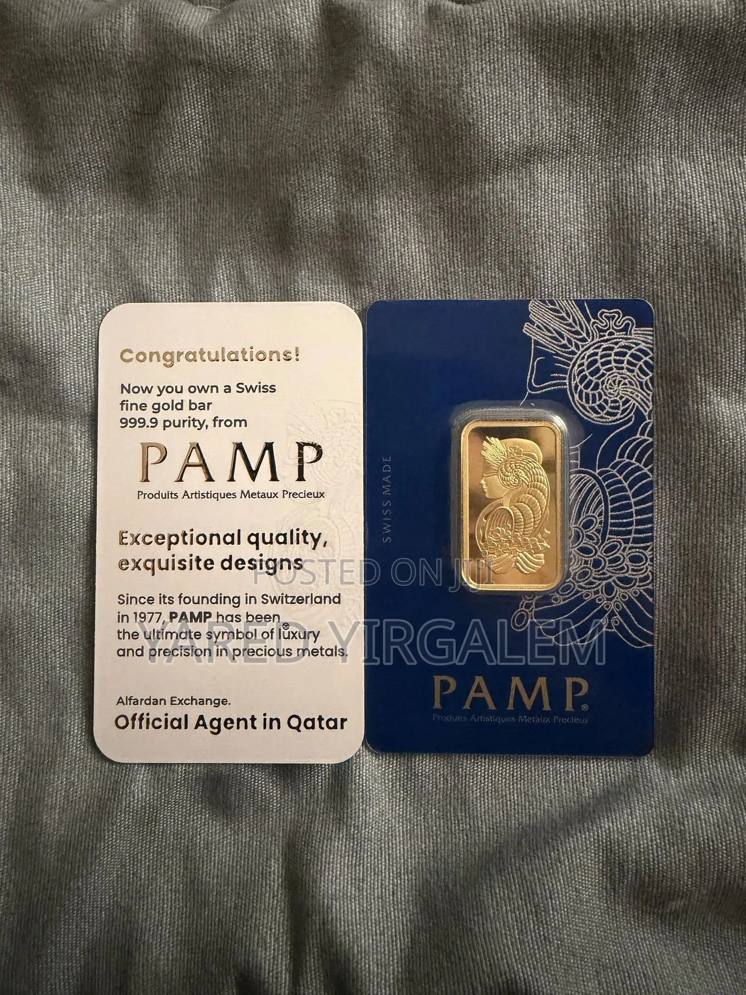24 Karat Gold Bar