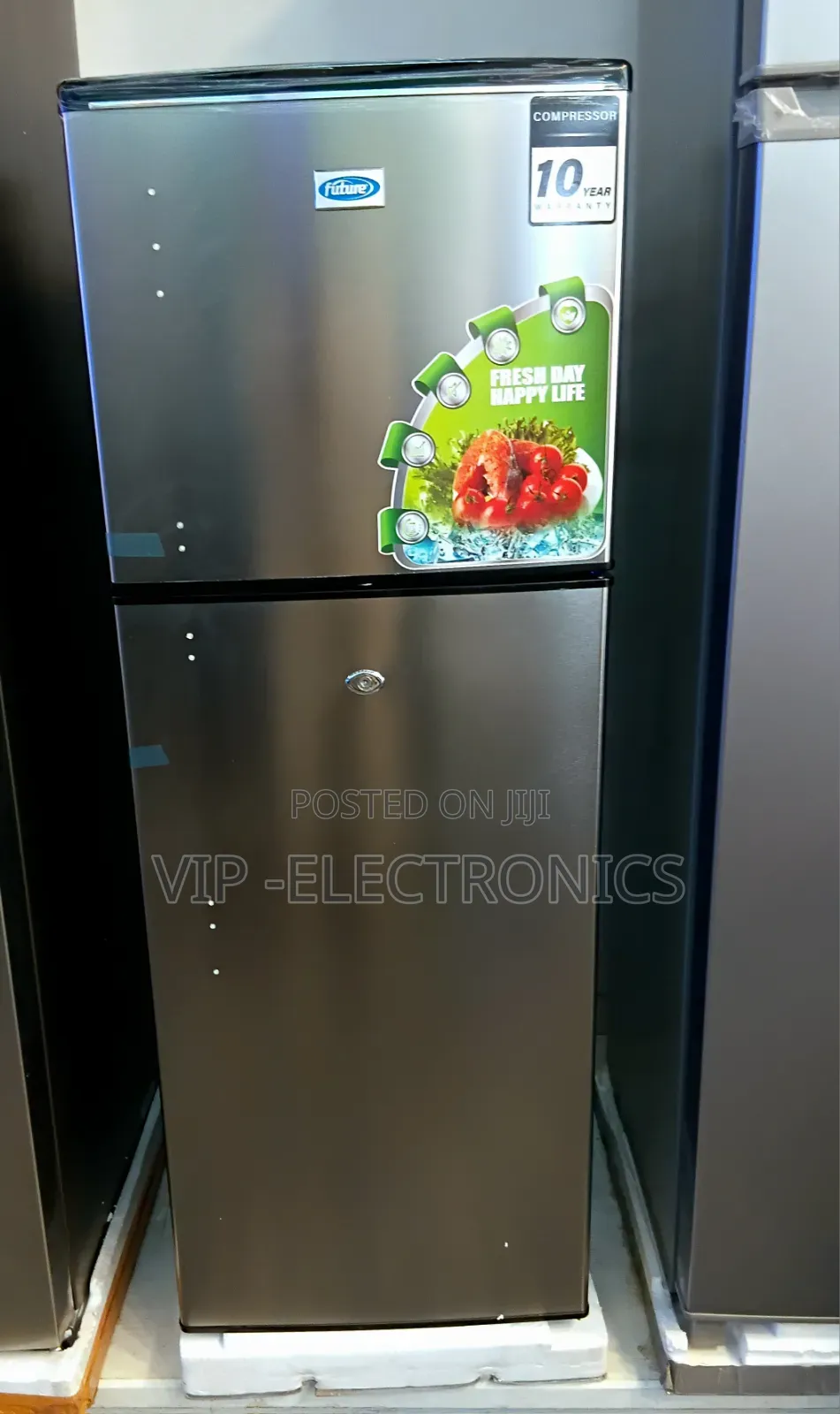 Future Refrigerator 250 Stainless Steel Energy Saving 10-Year Warranty