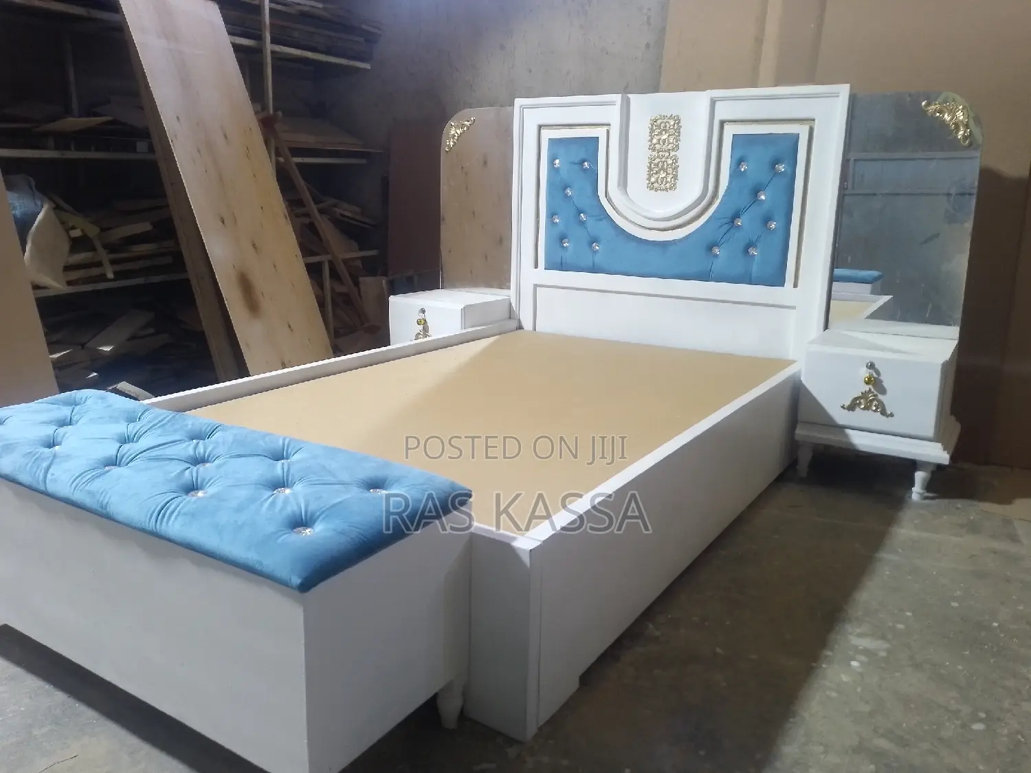 ፅድት ያለ120 አልጋ