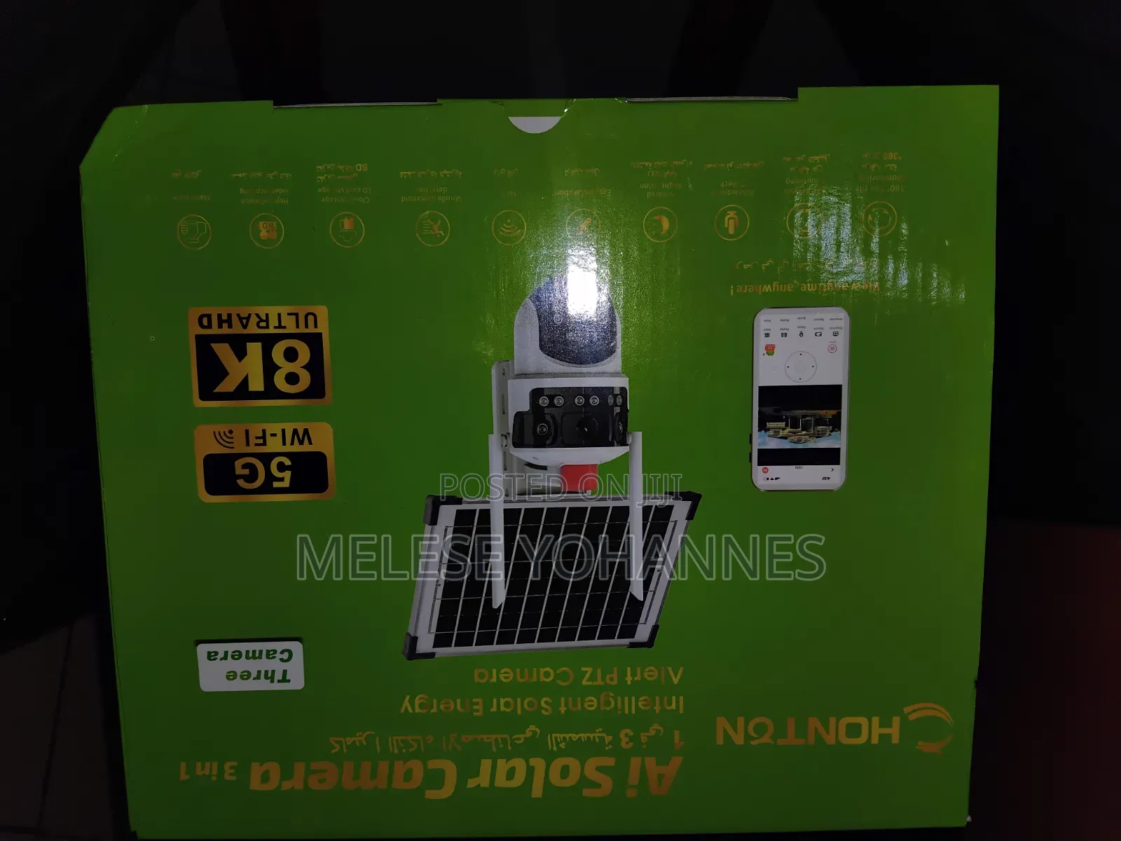 Ai Solar CCTV Camera