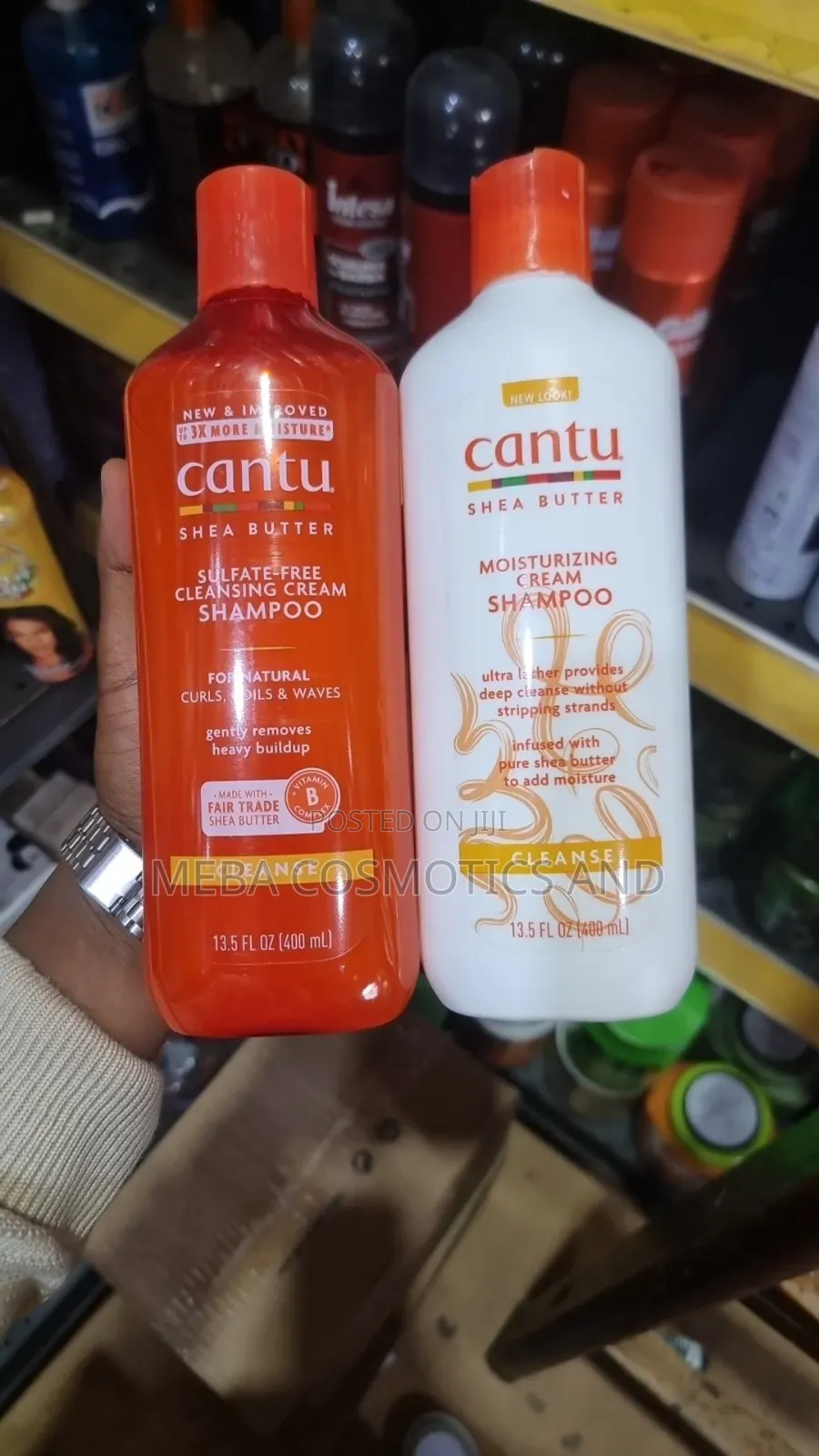 Cantu Cleansing and Moisturizing Cream Shampoo