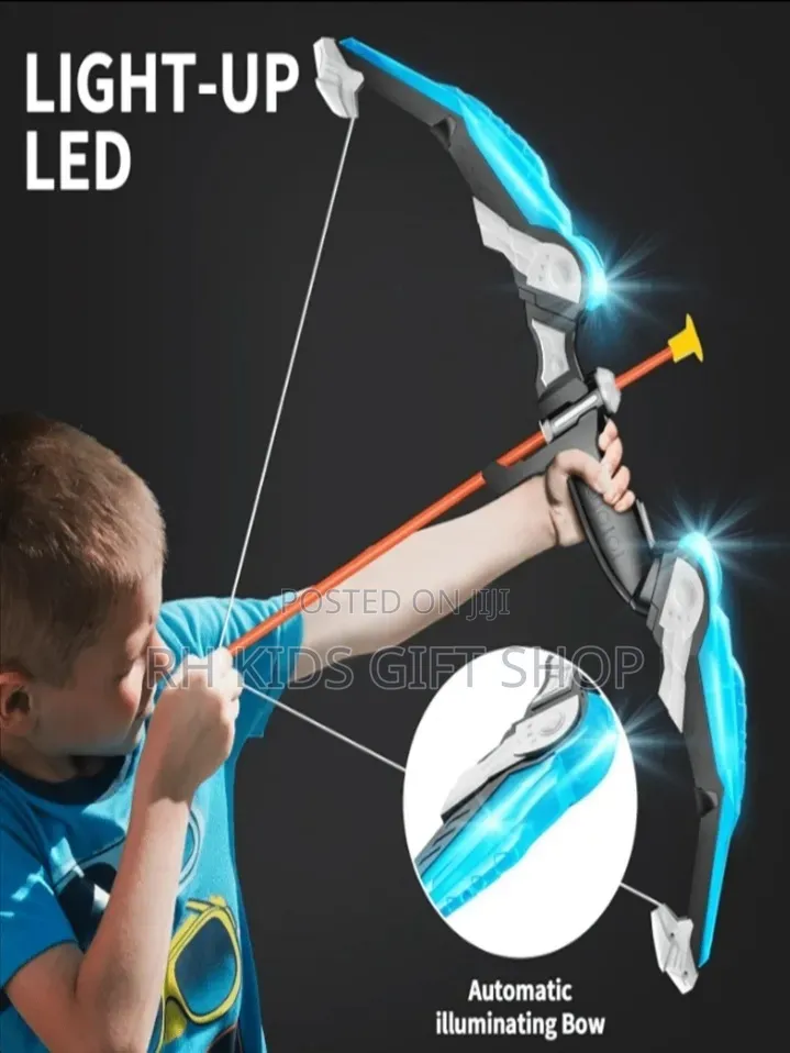 Kids Bow and Arrow Set With Cool Lights