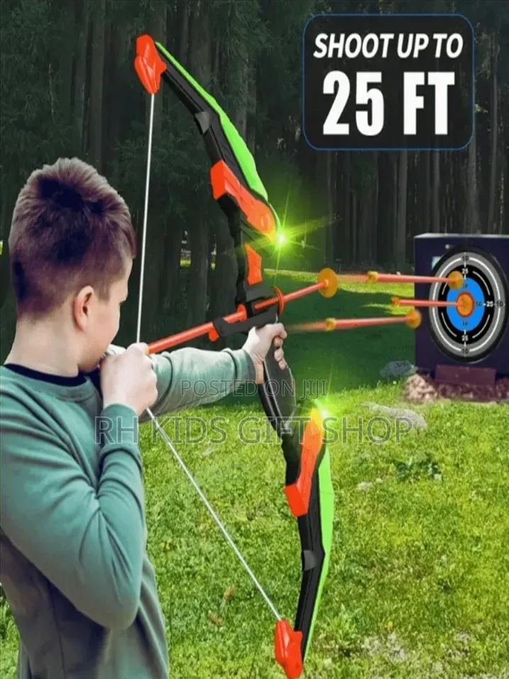 Kids Bow and Arrow Set With Cool Lights