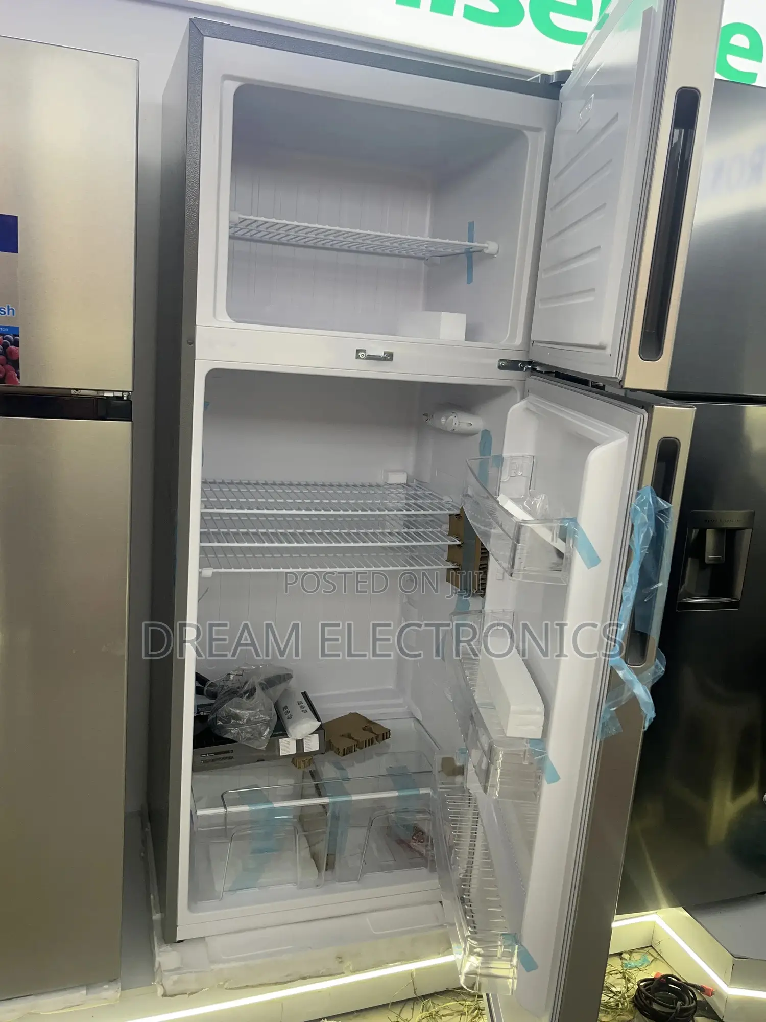 Key Teck 500 Litre Refrigerator and Top Freezer