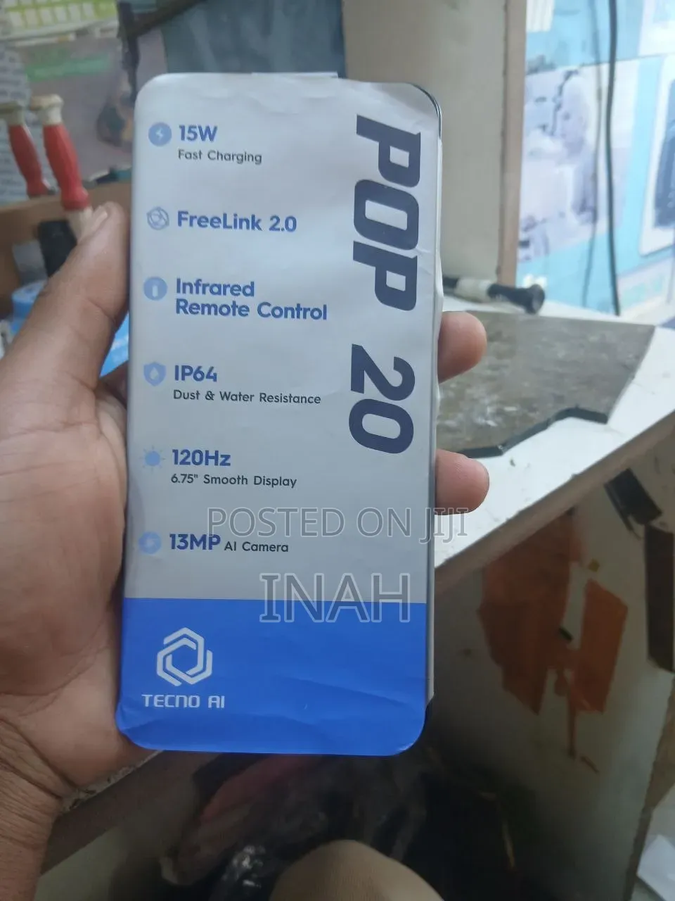 New Tecno Pop 20 64 GB Black