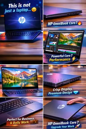 New Laptop HP OmniBook 5 14" 16GB Intel Core 7 SSD 512GB