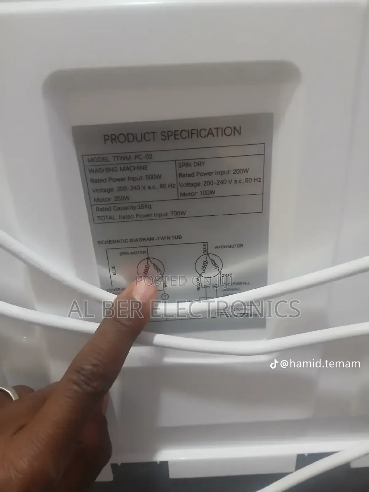 Pengcheng 16 Kg Washing Machine Manual