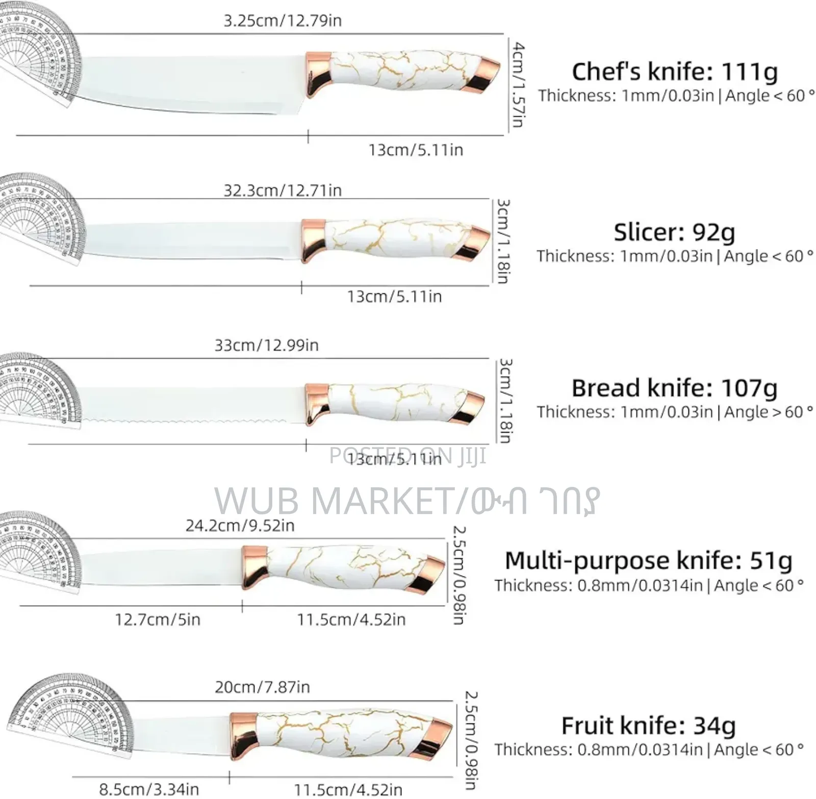 25 PCS Kitchenware Set-የኪችን ዕቃዎች ሴት