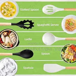 25 PCS Kitchenware Set-የኪችን ዕቃዎች ሴት