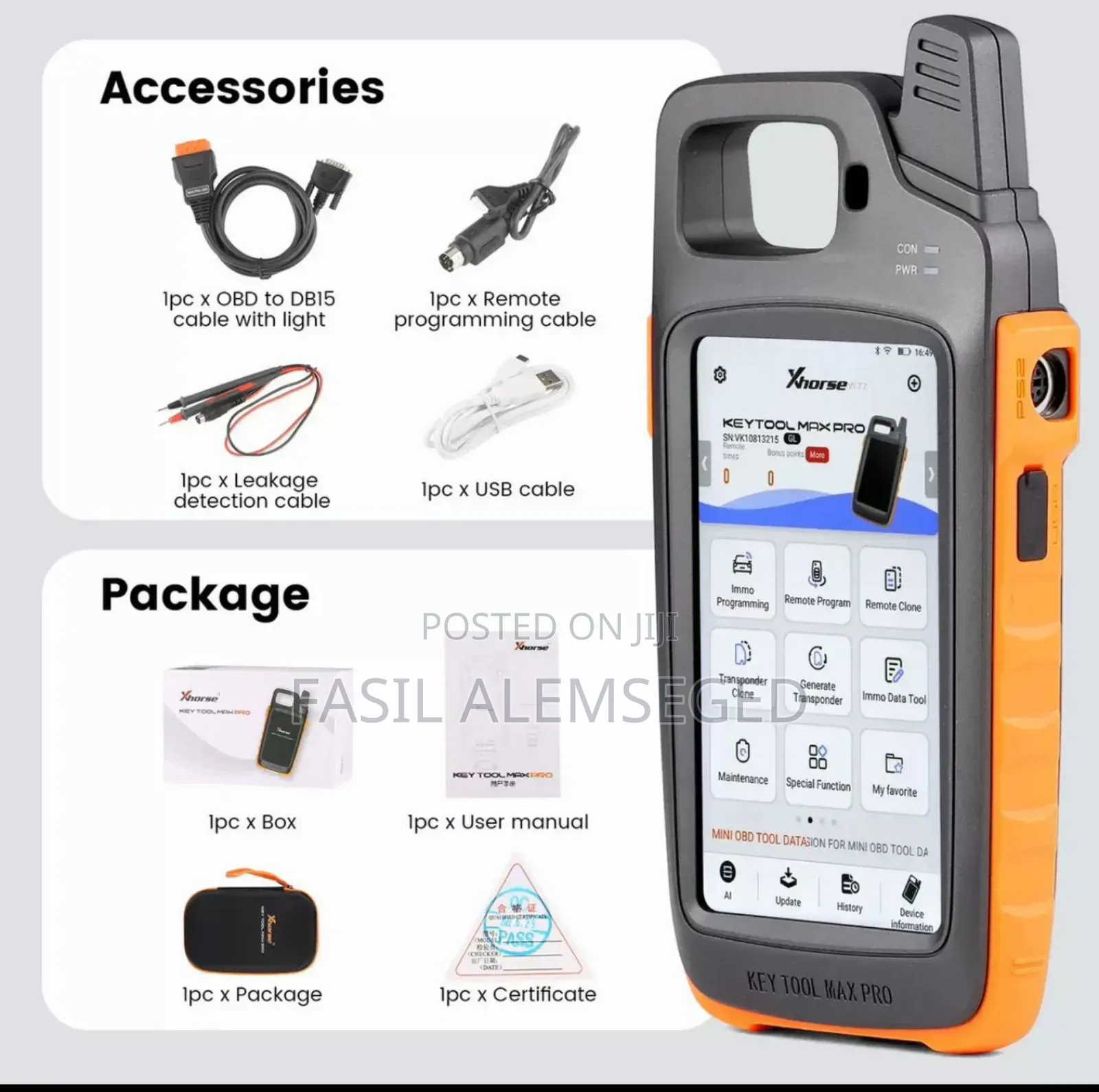 Xhorse Vvdi Key Tool Max Pro