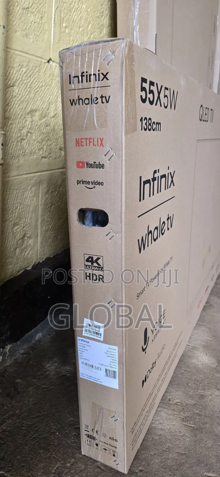 Infinitx Ntflix 55inch Smart Tv