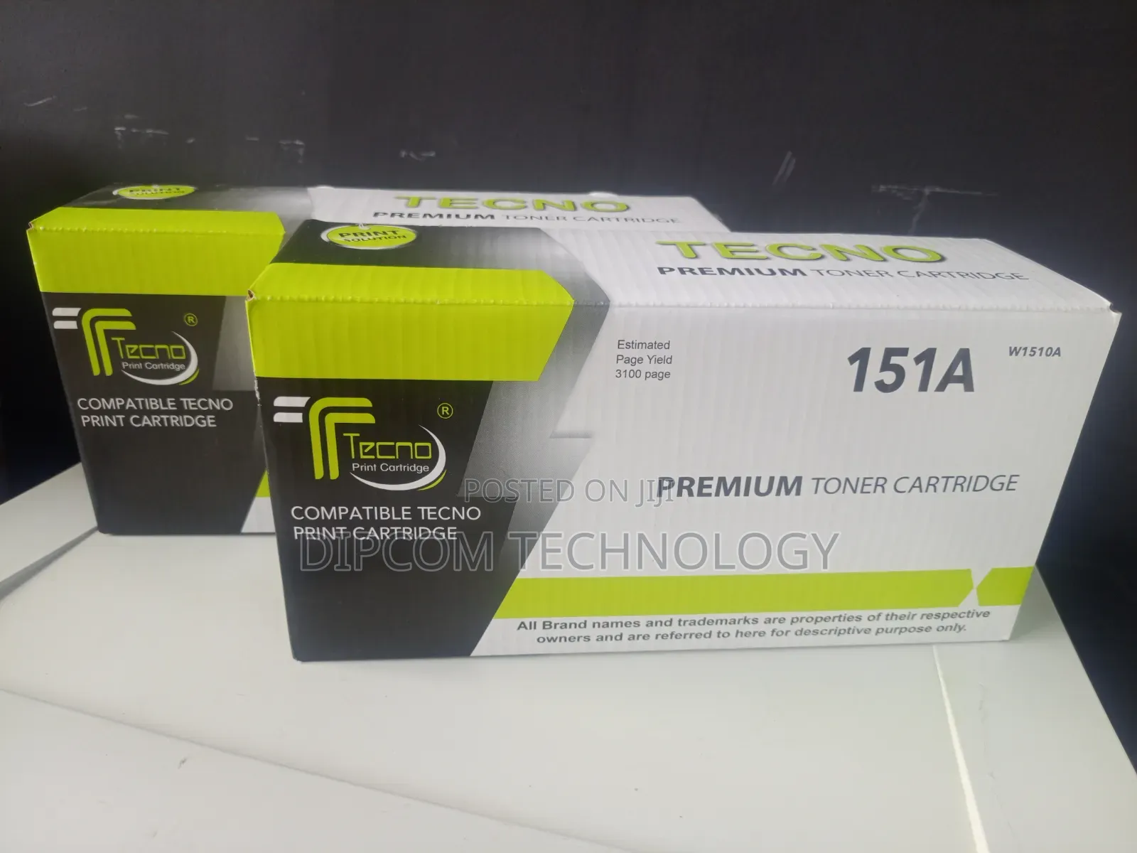 Premium Tecno 151a Black Toner Cartridge 3,100 ገፅ የሚያትም ዋጋውከቫት 4000 ብር