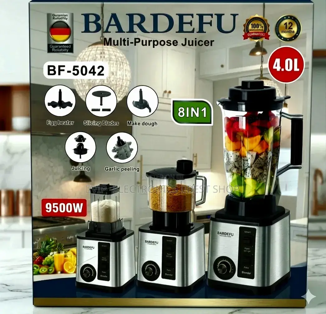 Bardefu Juicer Multi Purpose 8-in-1,Juicer