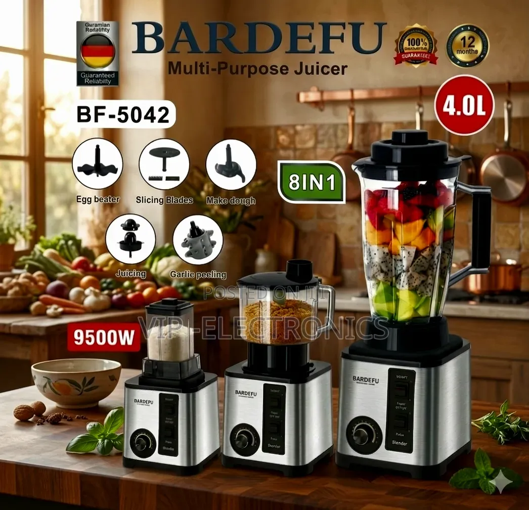 Bardefu Bf-5042 Multi-Purpose Juicer Food Processor