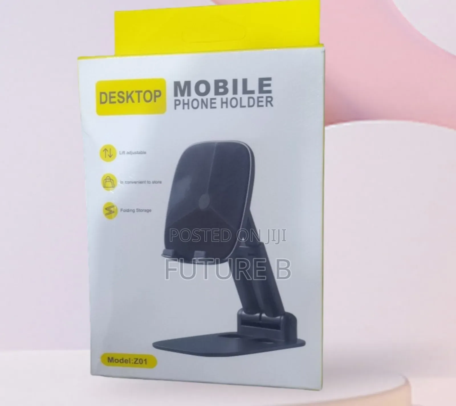 Mobile Phone Stand : Multi-Angle Adjustable Stand.