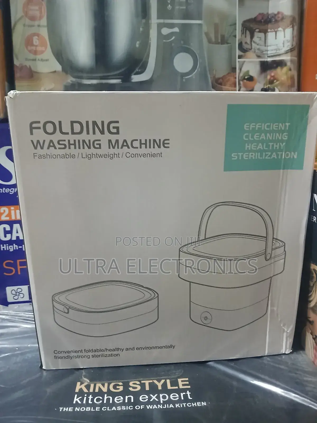 Washing Machine Designed for Washing Small Garments Like