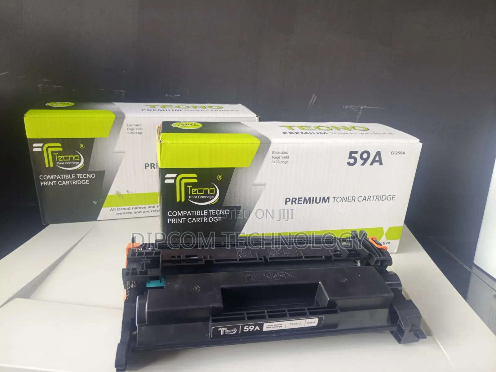 Premium Tecno 59a Black Toner Cartridge 3,100 ገፅ የሚያትም ዋጋ ከነቫት 3750 ብር